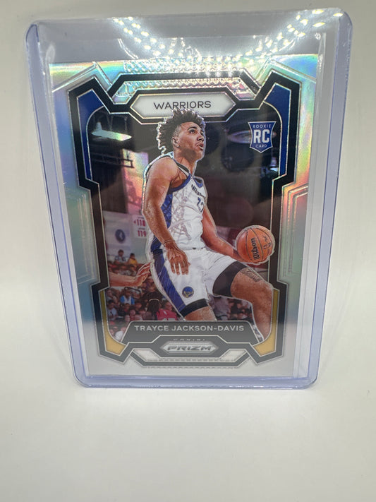 Trayce Jackson-Davis 2023 Prizm #148 Silver Rookie PSA 10