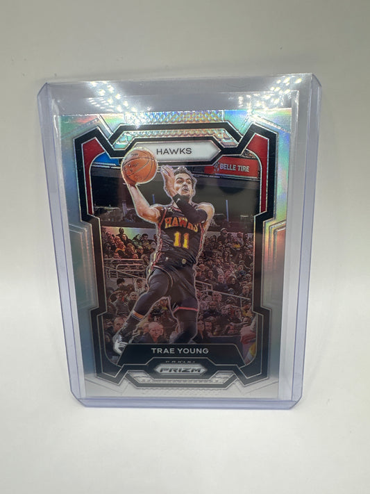 Trae Young 2023 Prizm #3 Silver PSA 10