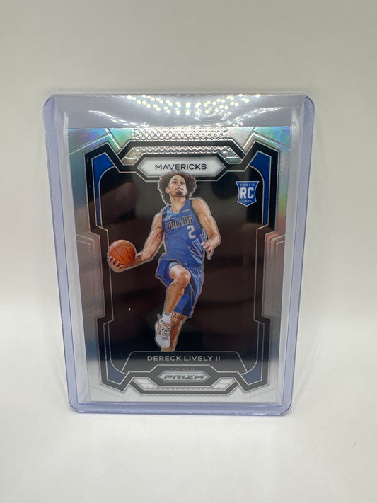 Dereck Lively II 2023 Prizm #163 Silver Rookie PSA 10