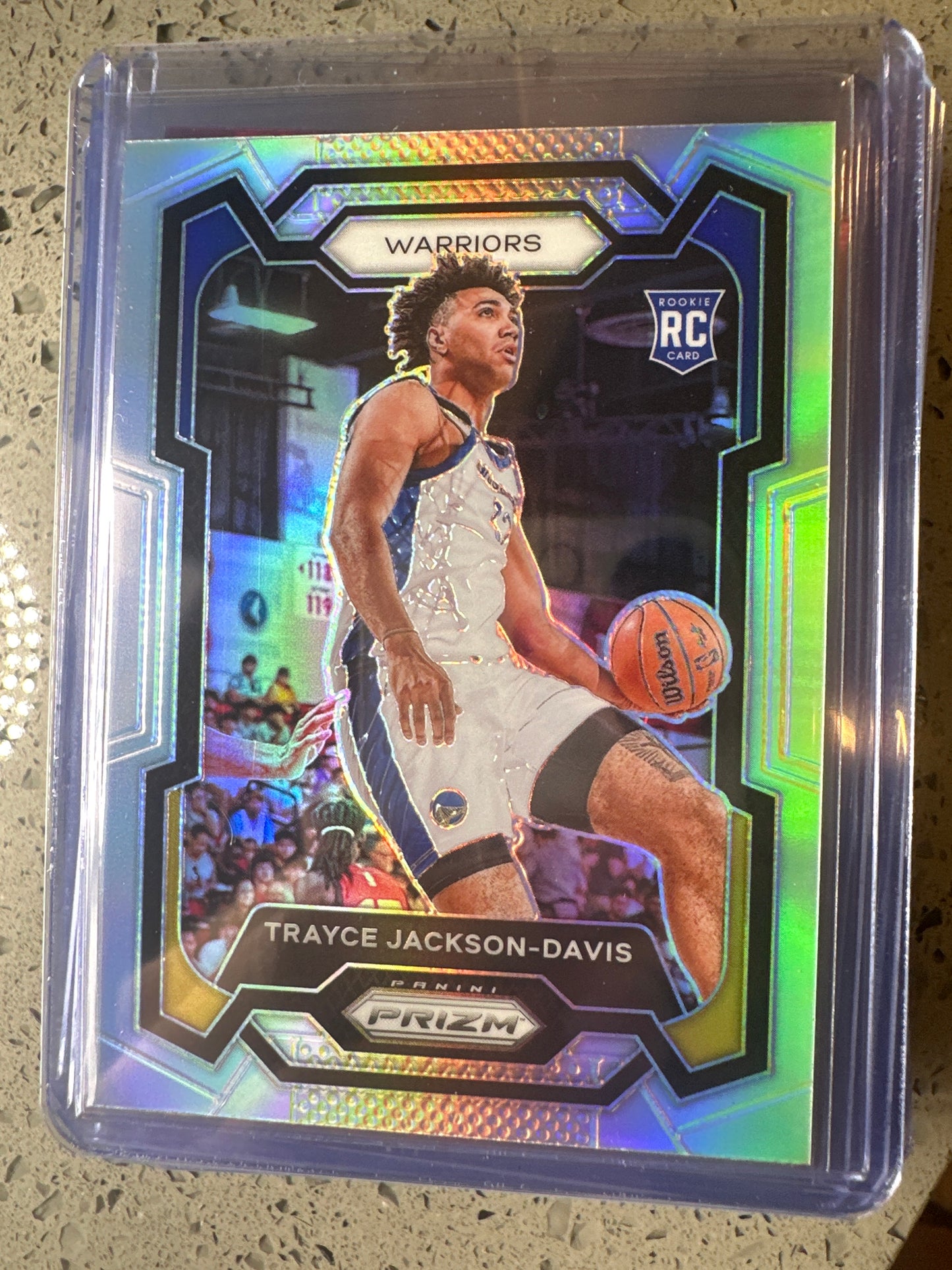 Trayce Jackson-Davis 2023 Prizm #148 Silver Rookie PSA 10